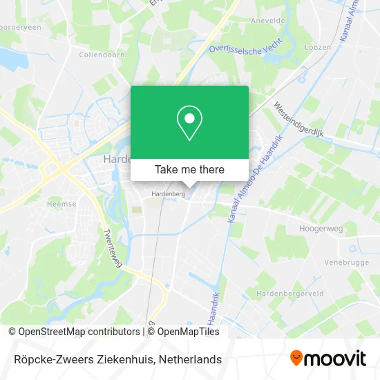 Röpcke-Zweers Ziekenhuis map