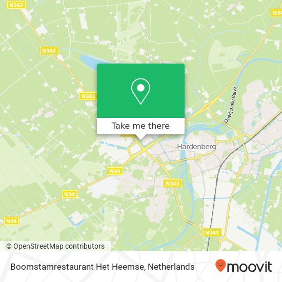 Boomstamrestaurant Het Heemse Karte