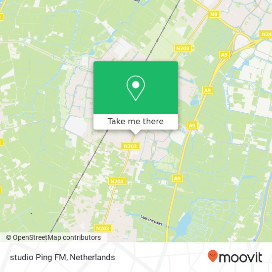 studio Ping FM map