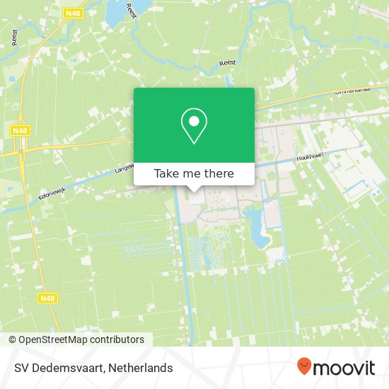 SV Dedemsvaart map