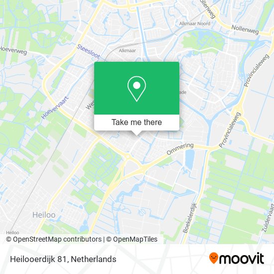 Heilooerdijk 81 map