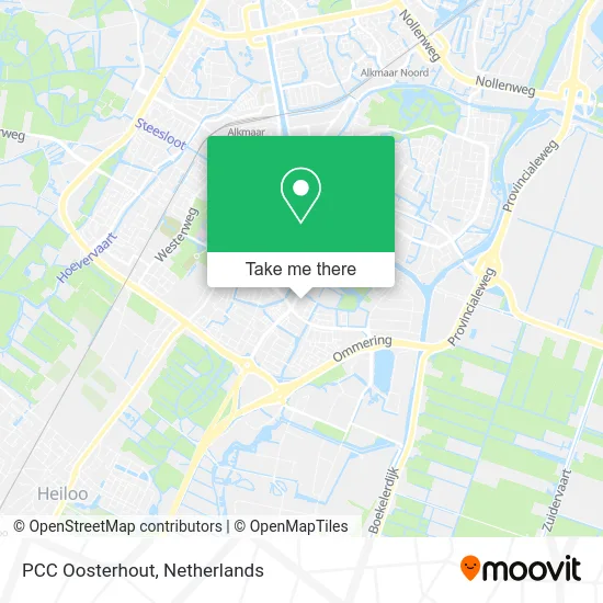 PCC Oosterhout map