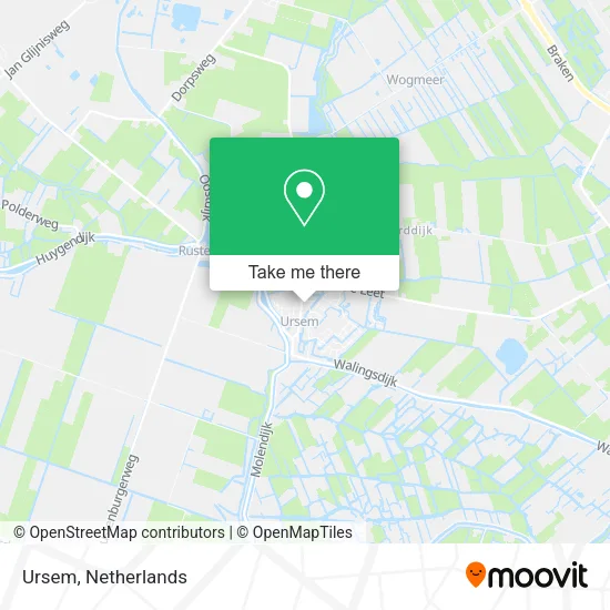 Ursem map