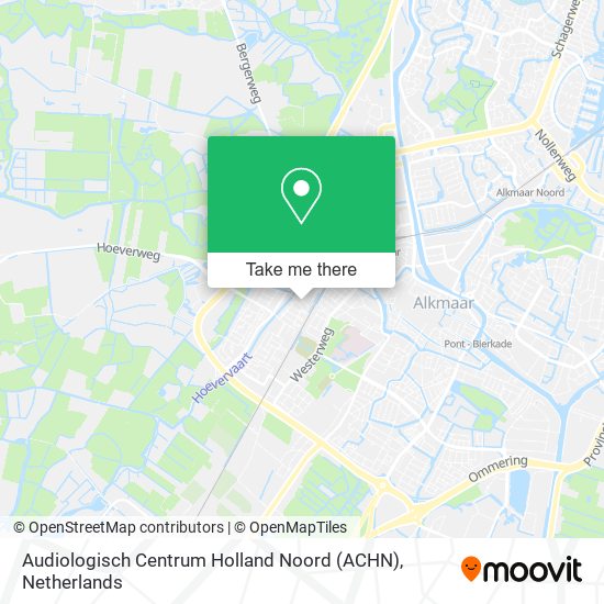 Audiologisch Centrum Holland Noord (ACHN) map