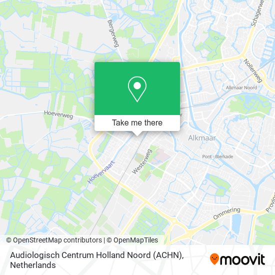 Audiologisch Centrum Holland Noord (ACHN) Karte