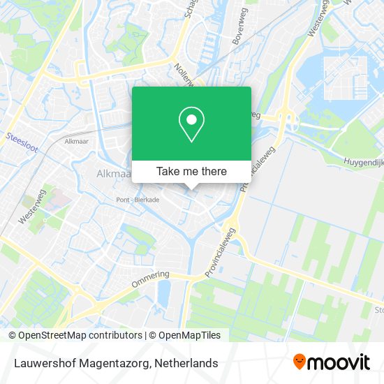 Lauwershof Magentazorg map