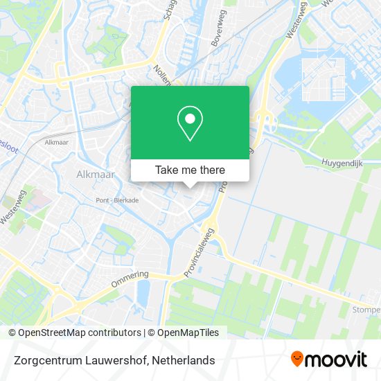 Zorgcentrum Lauwershof map