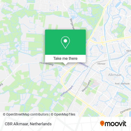 CBR Alkmaar map