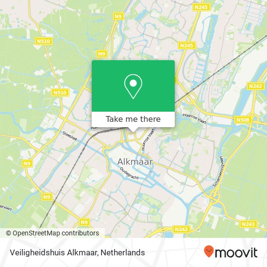 Veiligheidshuis Alkmaar map