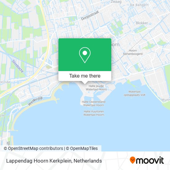 Lappendag Hoorn Kerkplein Karte