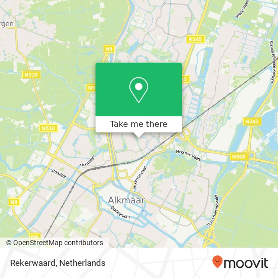 Rekerwaard map