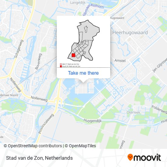 Stad van de Zon map