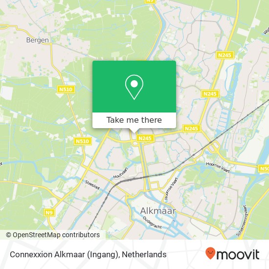 Connexxion Alkmaar (Ingang) map