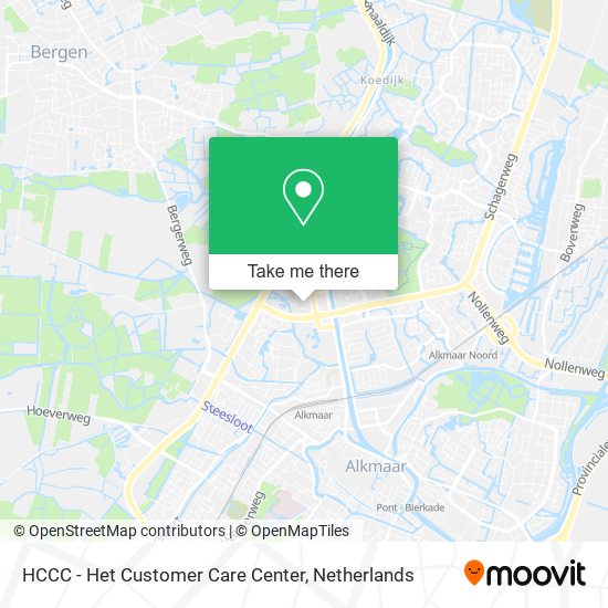 HCCC - Het Customer Care Center map