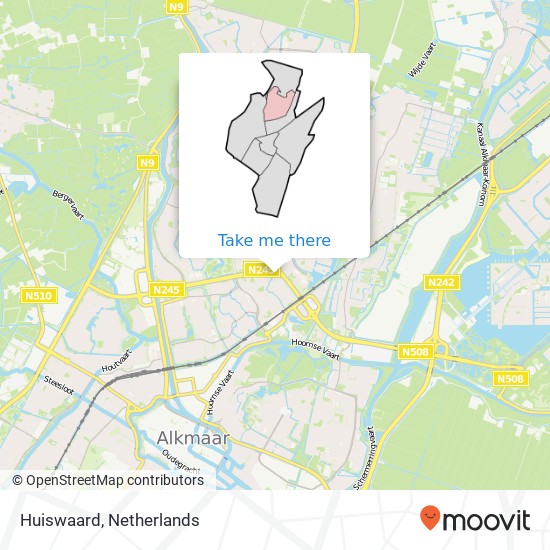 Huiswaard map