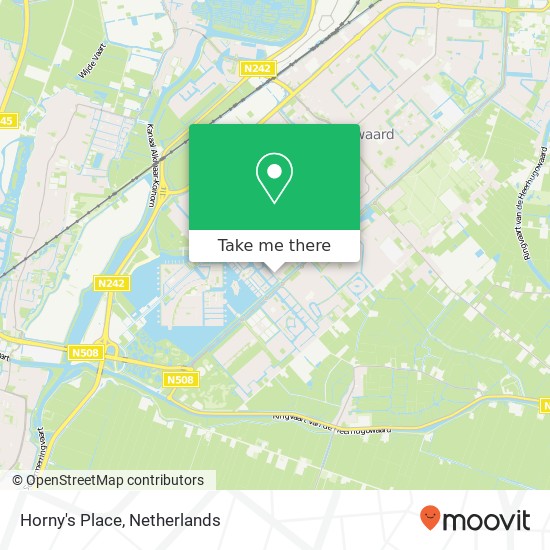 Horny's Place Karte