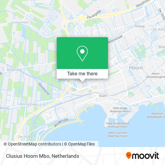 Clusius Hoorn Mbo map
