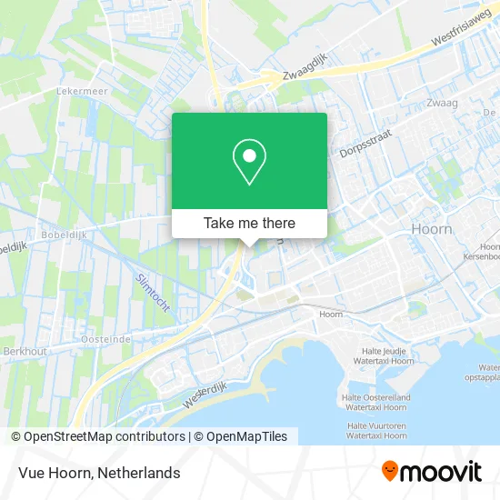 Vue Hoorn map