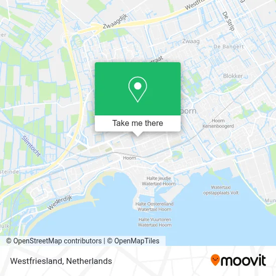 Westfriesland map