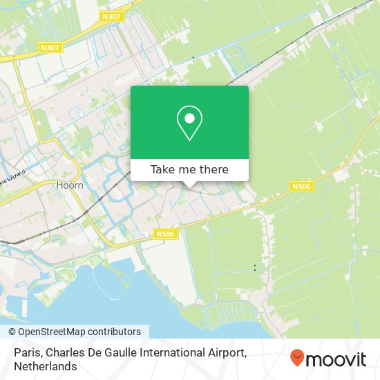 Paris, Charles De Gaulle International Airport map