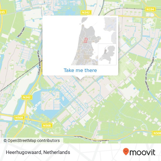 Heerhugowaard map