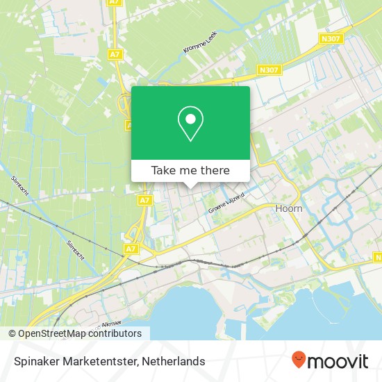 Spinaker Marketentster map