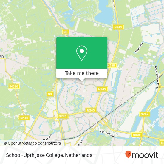 School- Jpthijsse College map