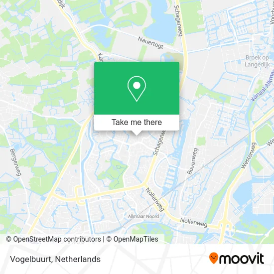 Vogelbuurt map