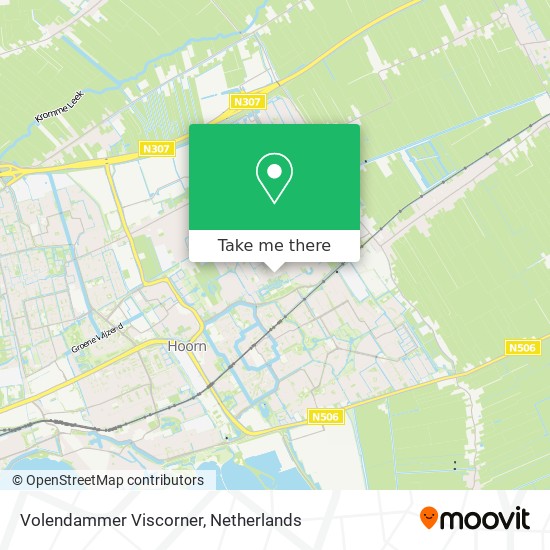 Volendammer Viscorner map