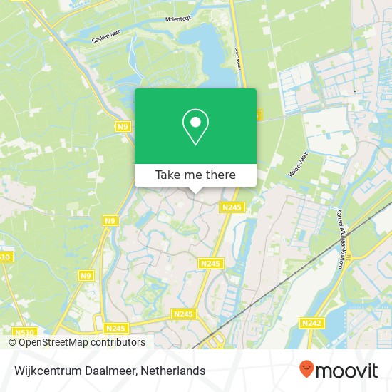 Wijkcentrum Daalmeer map
