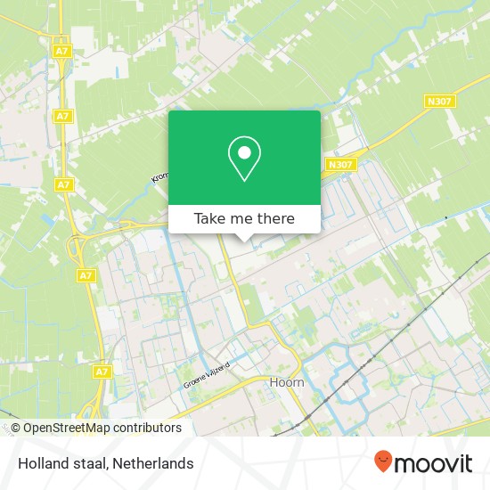 Holland staal map