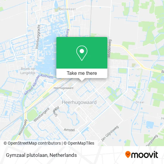 Gymzaal plutolaan map