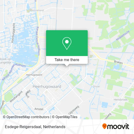 Esdege-Reigersdaal map