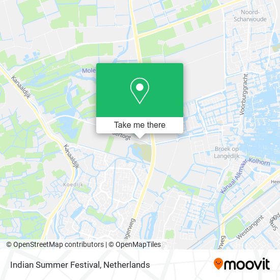 Indian Summer Festival map