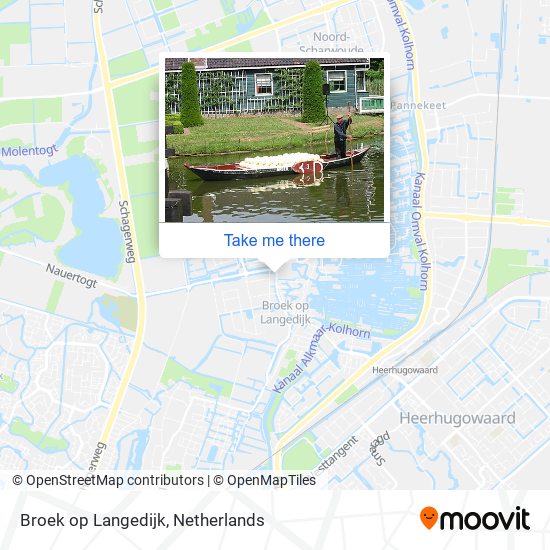 Broek op Langedijk map