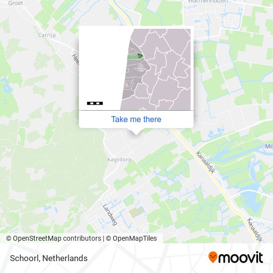 Schoorl map