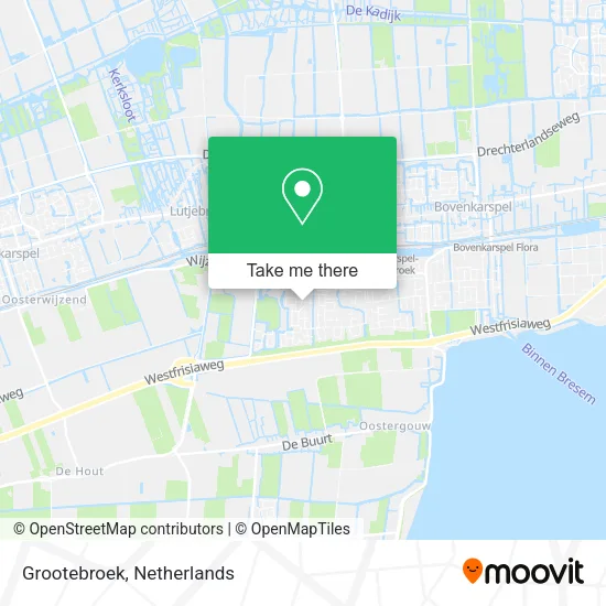 Grootebroek map