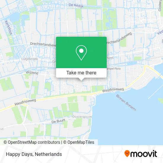 Happy Days map