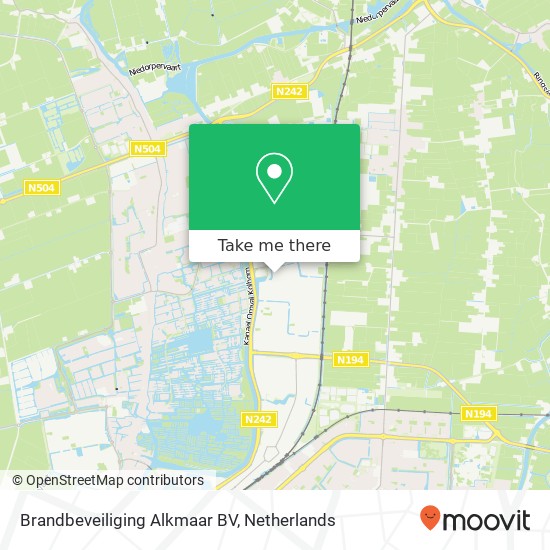 Brandbeveiliging Alkmaar BV map