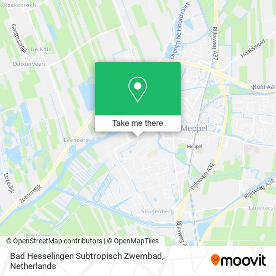 Bad Hesselingen Subtropisch Zwembad map