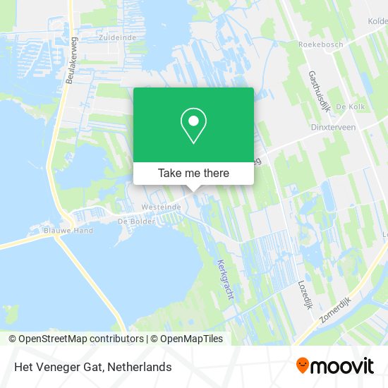 Het Veneger Gat map