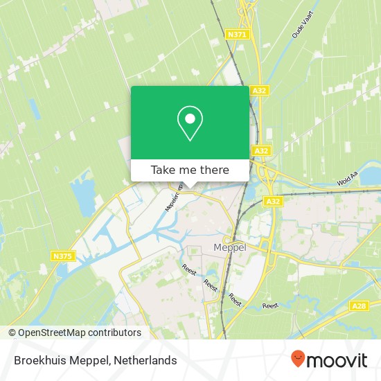 Broekhuis Meppel Karte