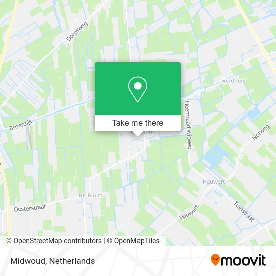 Midwoud map