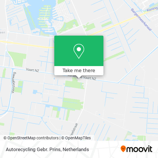 Autorecycling Gebr. Prins map