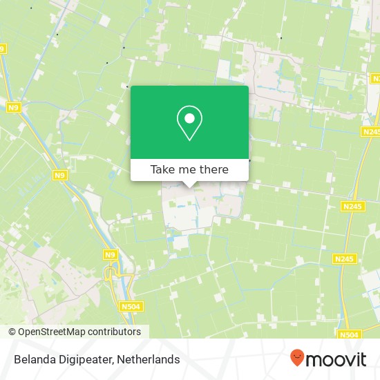 Belanda Digipeater map