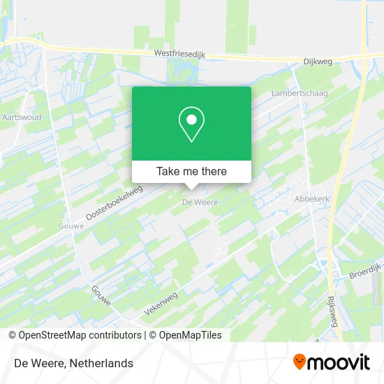 De Weere map