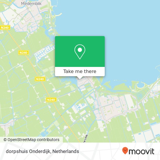 dorpshuis Onderdijk map