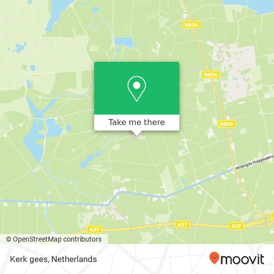 Kerk gees map