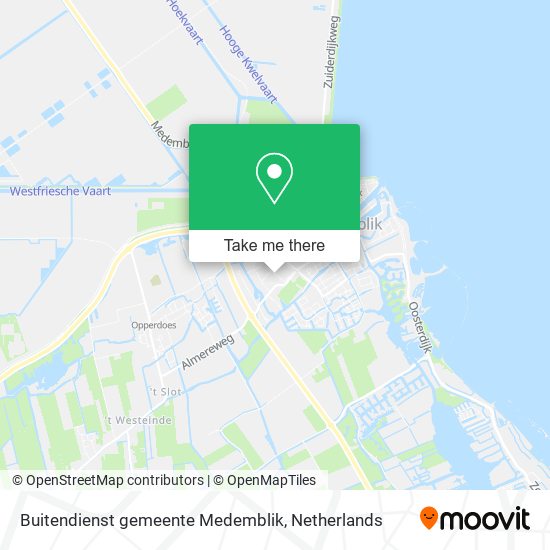 Buitendienst gemeente Medemblik map