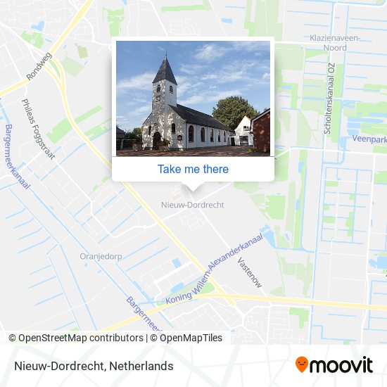 Nieuw-Dordrecht map
